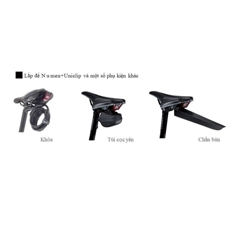 ĐÈN HẬU XE ĐẠP GIANT – NUMEN+UNICLIP TL2 - Ảnh 5