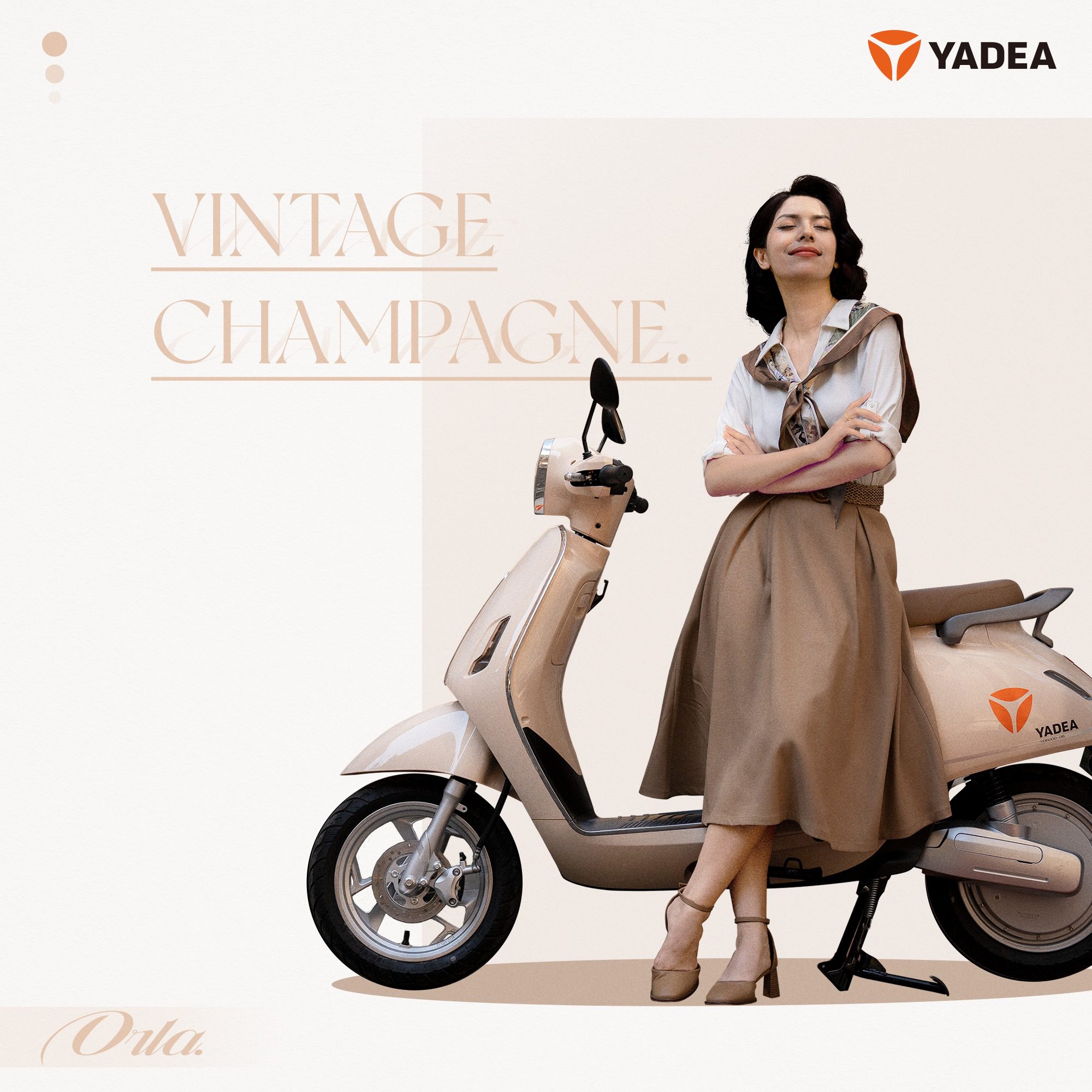 YADEA Orla Vintage Champagne