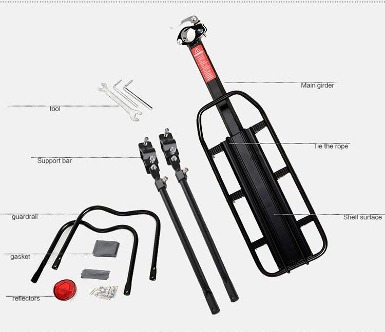 Gác Baga Xe Đạp Thể Thao Cao Cấp - Ảnh 3