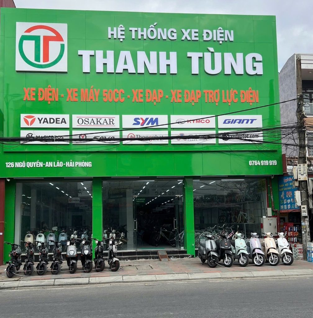 Xe điện Yadea chính hãng tại An Lão, Hải Phòng
