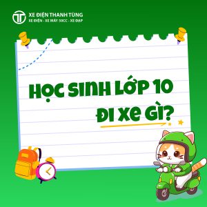 Top 12 mẫu xe điện đáng mua nhất cho học sinh lớp 10 năm 2025