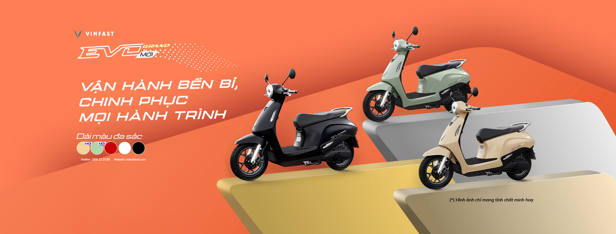 Xe máy điện VinFast Evo Grand