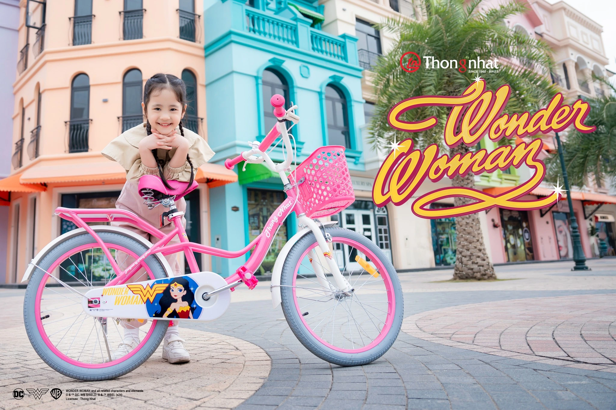 Xe đạp trẻ em Thống Nhất Wonder Woman
