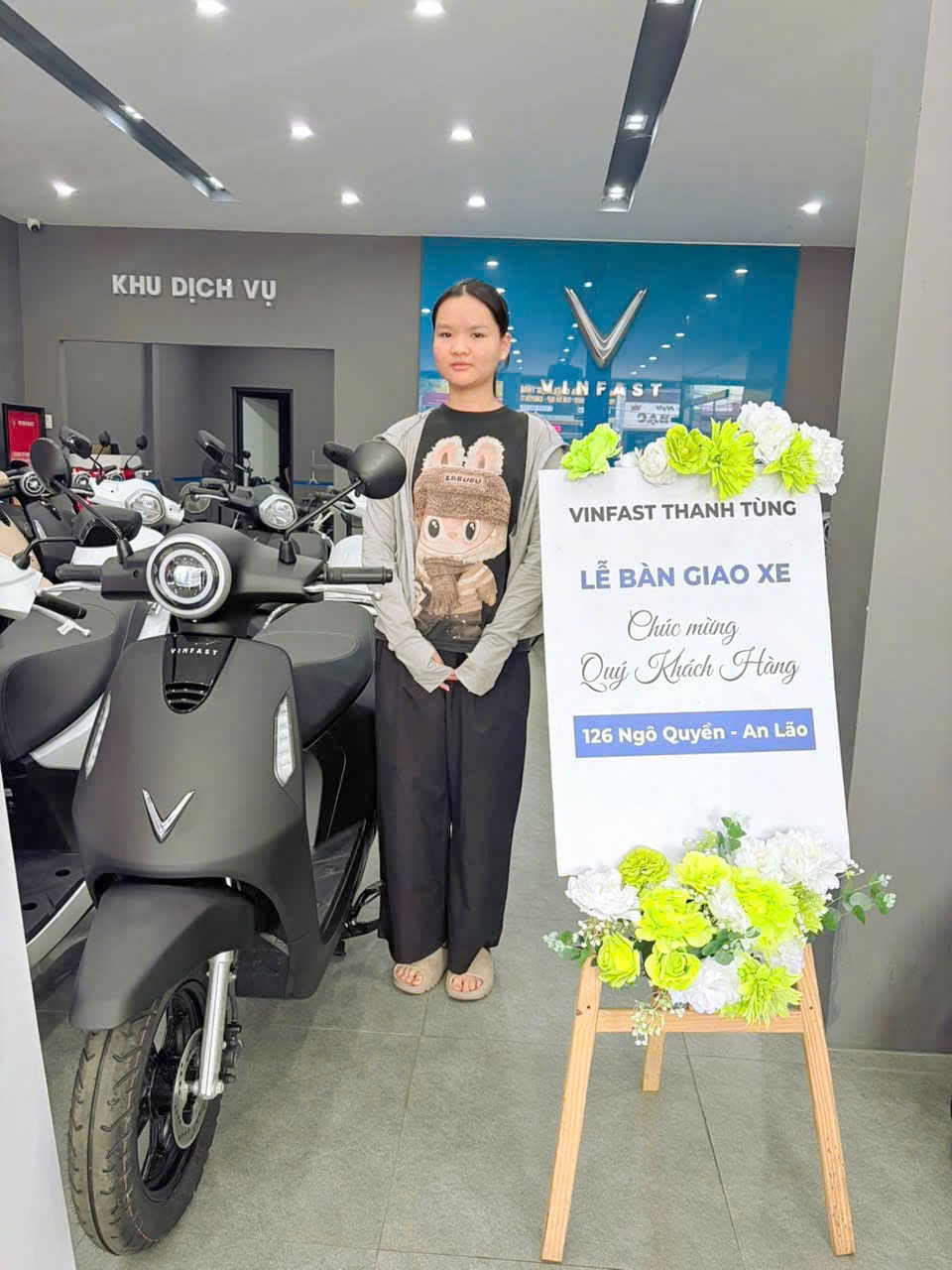 Nhiều học sinh lựa chọn mua xe VinFast Evo Lite