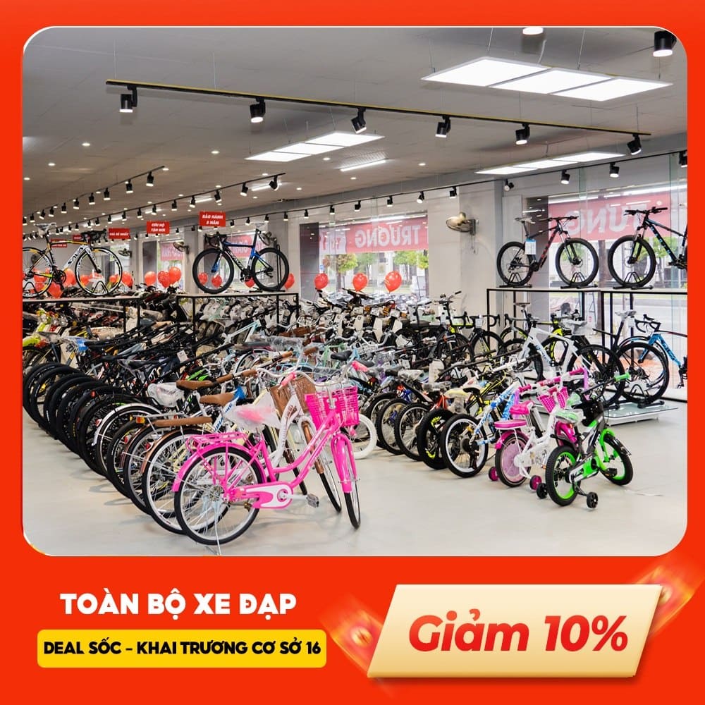 Ưu đãi khai trương showroom Xe đạp Gia Viên, Hải Phòng