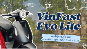 VinFast Evo Lite - Xe điện cho học sinh cấp 3