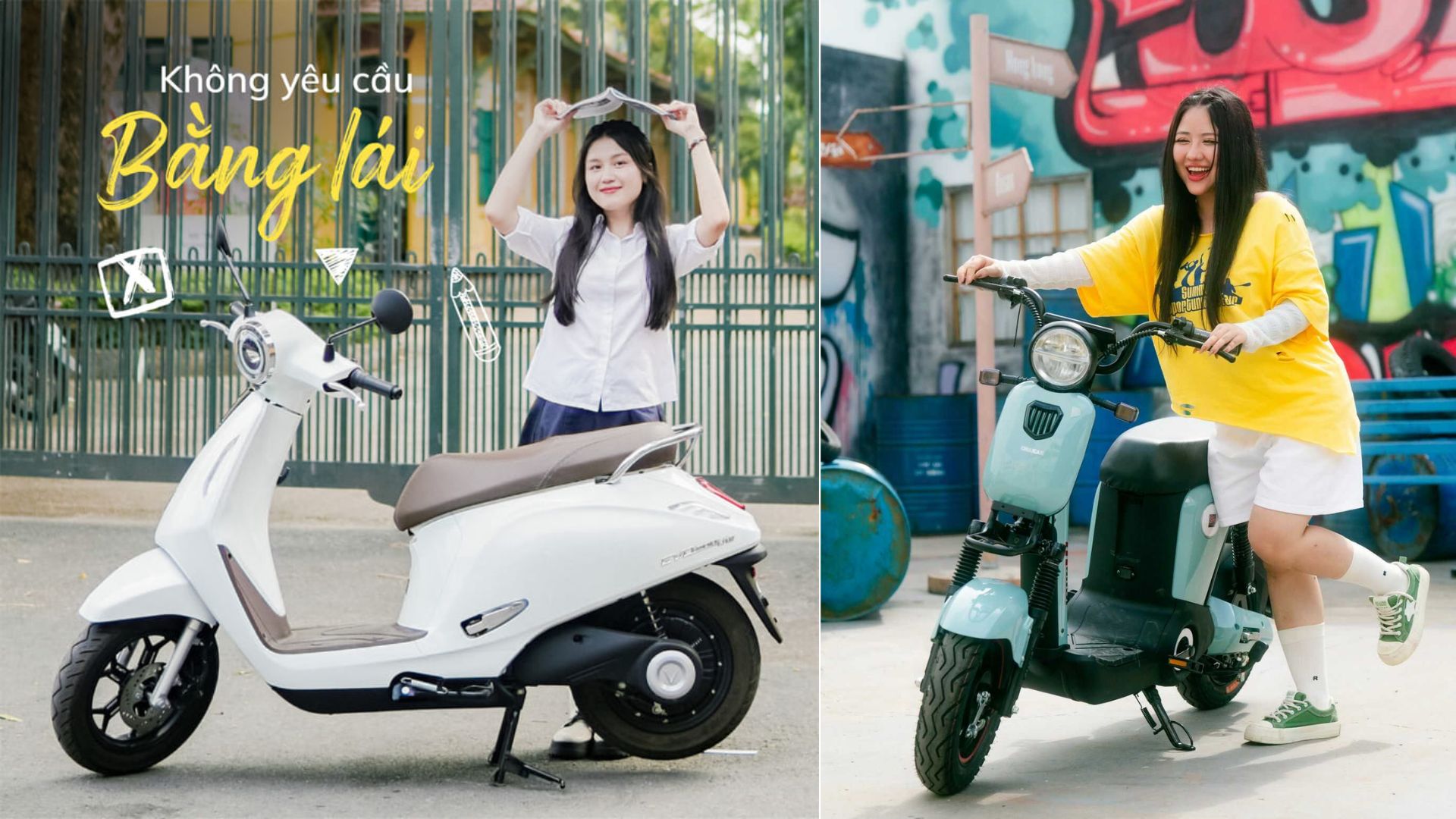 Mẫu xe điện cho học sinh sinh viên