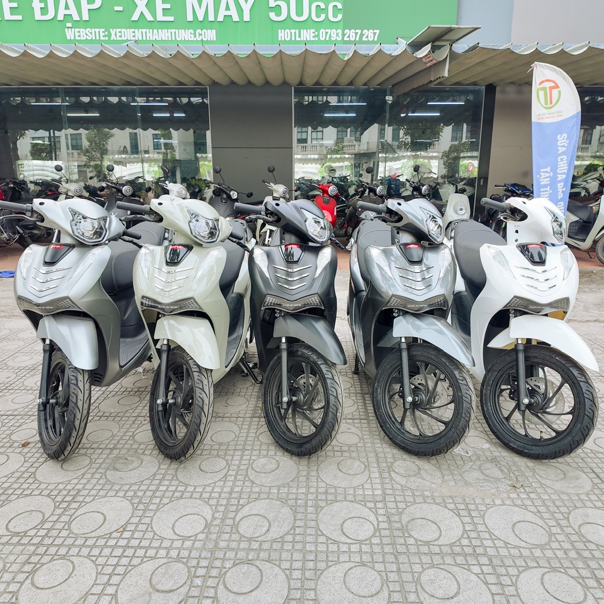 Xe Máy Điện Daelim Nova Viora E - Ảnh 7