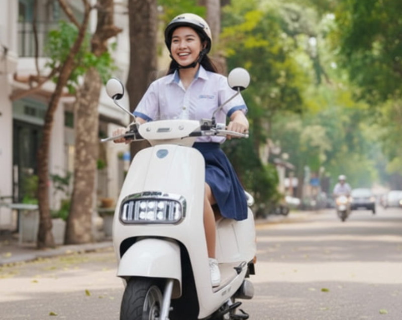 Đi Xe Đạp Điện