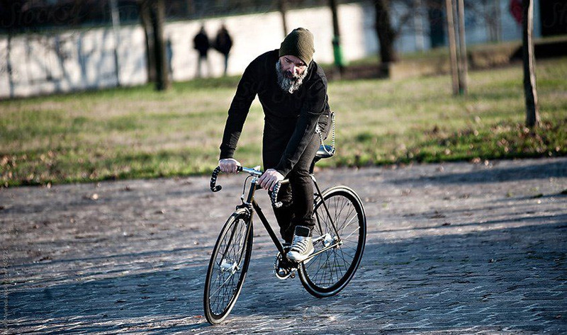 xe đạp fixed gear có thắng