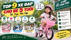 Xe đạp cho bé 5 tuổi