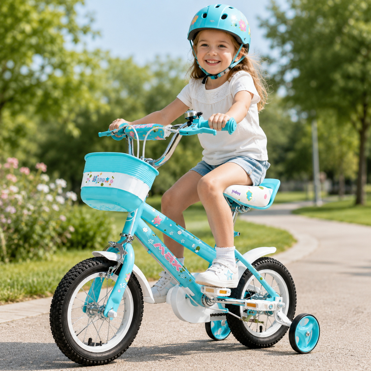 Xe đạp trẻ em Youth Max Bike Elsa 12 bánh 12 Inches