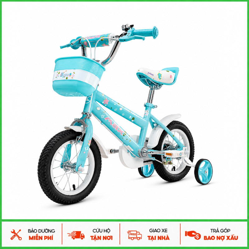 Xe đạp trẻ em Youth Max Bike Elsa 12 bánh 12 Inches