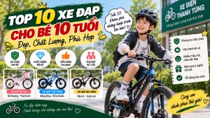 Xe đạp cho bé 10 tuổi