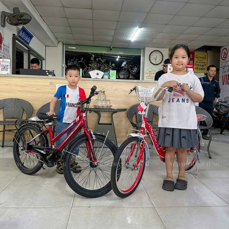Xe đạp cho bé 9 tuổi