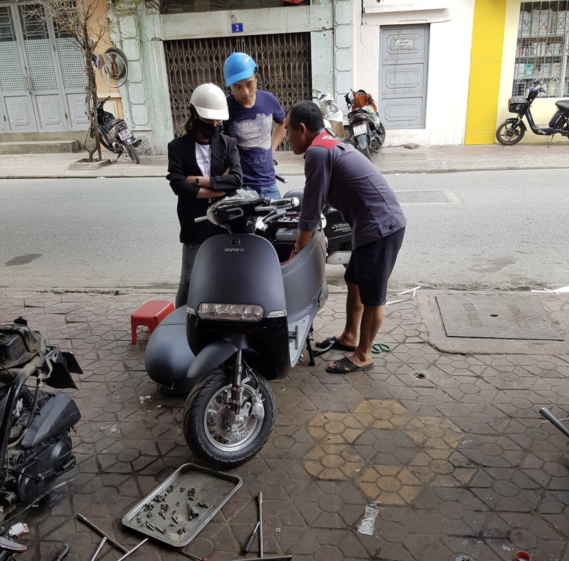 xe đạp điện vặn ga không chạy