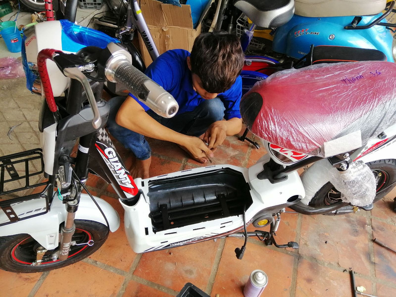 xe đạp điện vặn ga không chạy