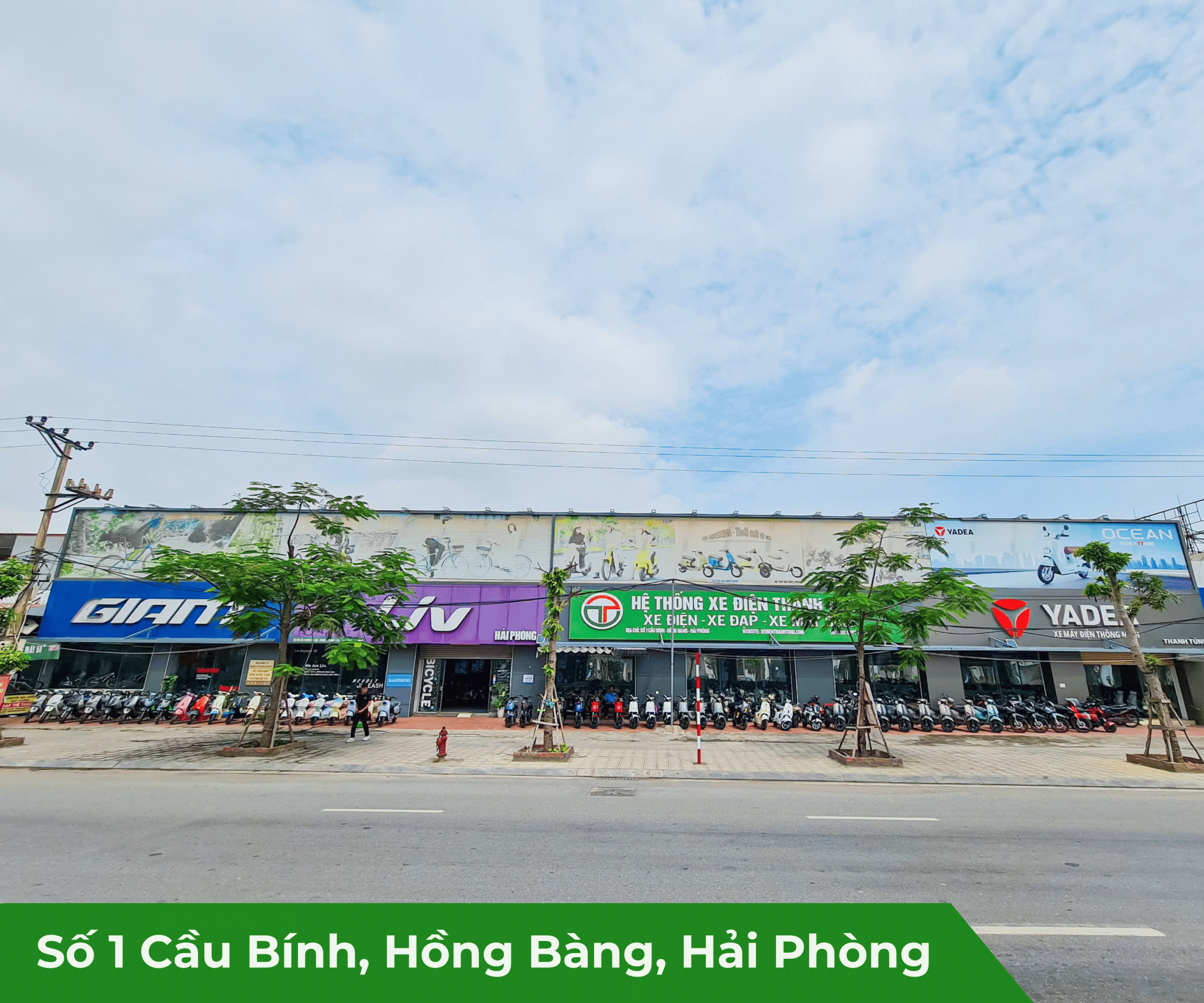 Xe điện Thanh Tùng - Số 1 Cầu Bính, Hồng Bàng