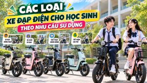 Các loại xe đạp điện cho học sinh