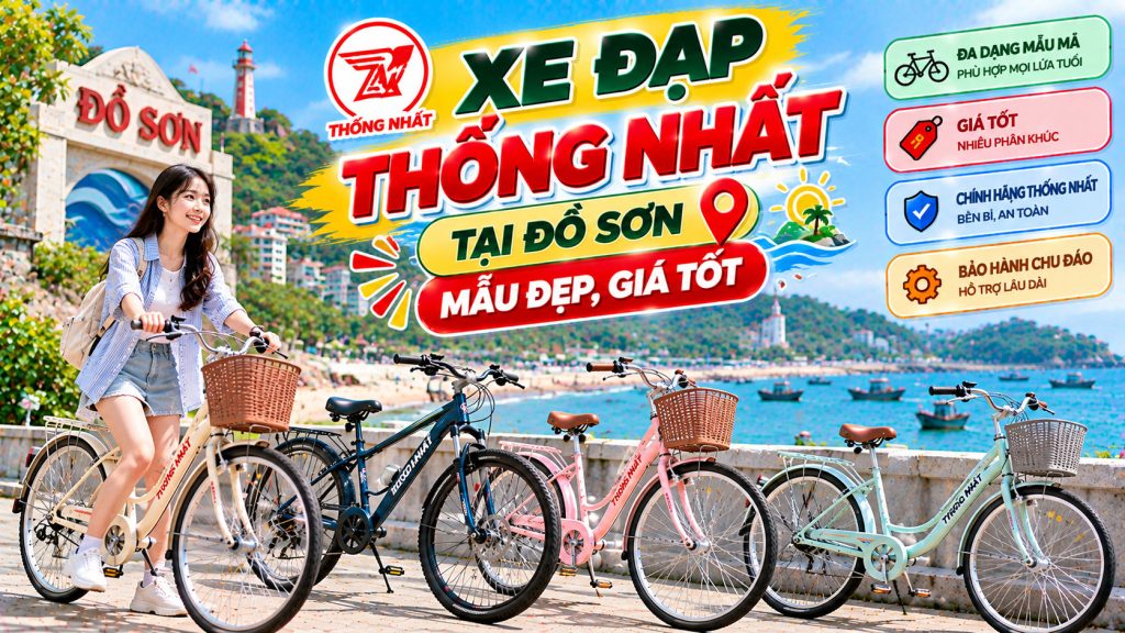 Xe đạp Thống Nhất tại Đồ Sơn