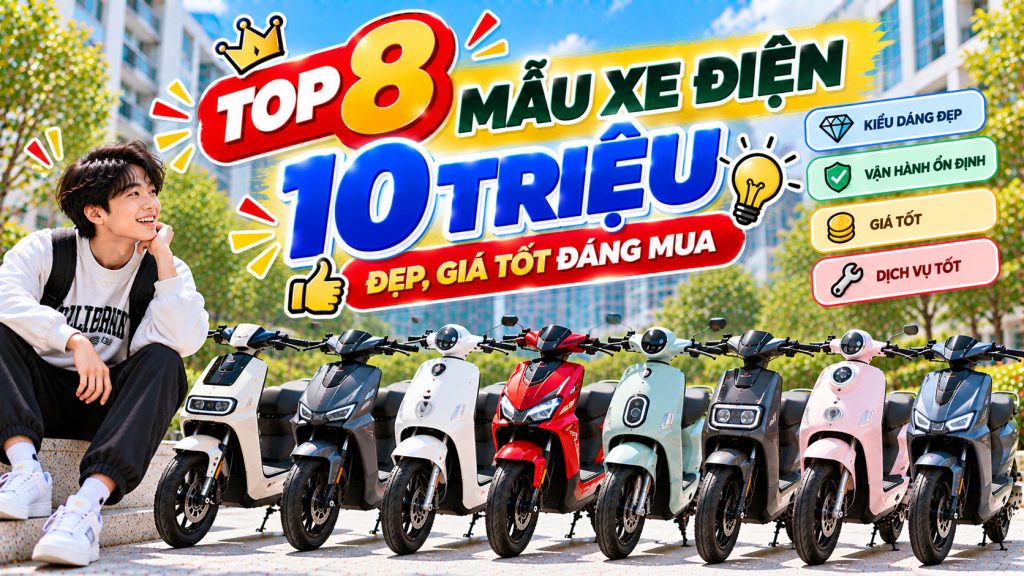 xe điện 10 triệu