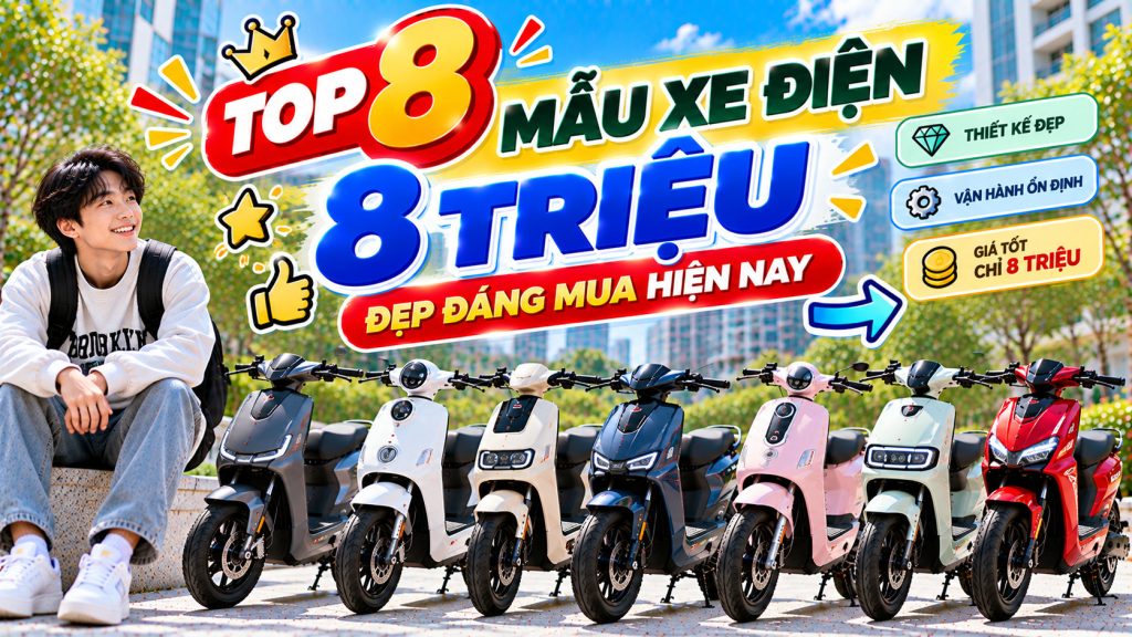 xe điện 8 triệu
