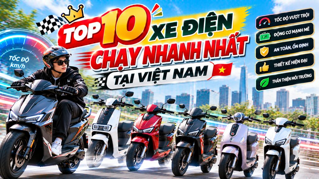 xe điện chạy nhanh nhất