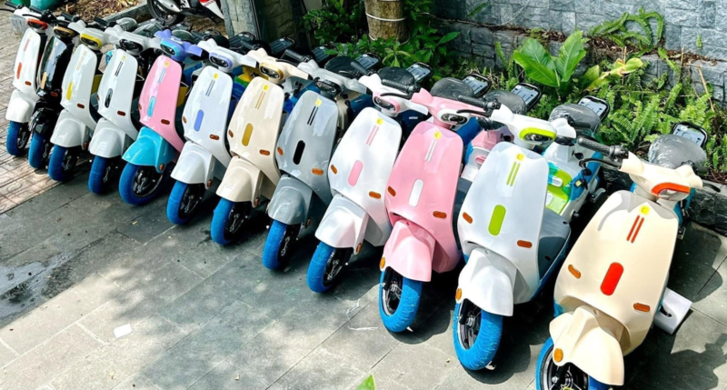 xe điện cho người lớn tuổi