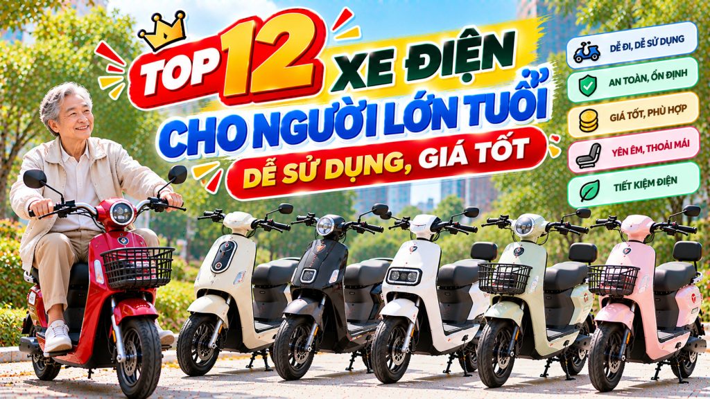 xe điện cho người lớn tuổi