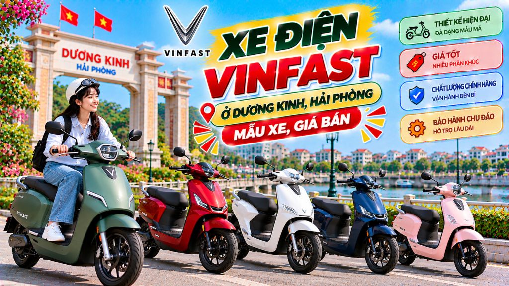 xe điện VinFast ở Dương Kinh