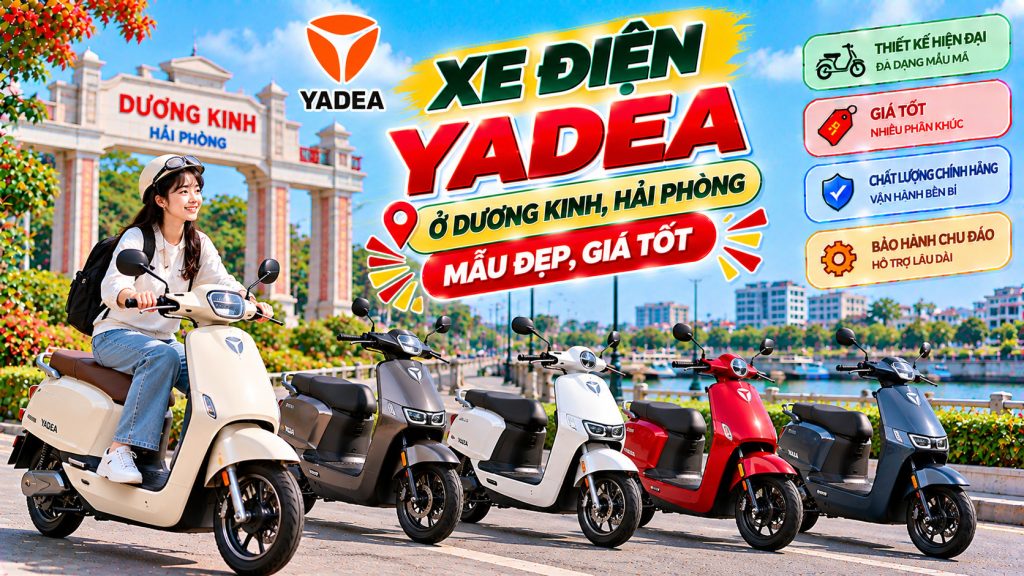 Xe điện Yadea ở Dương Kinh