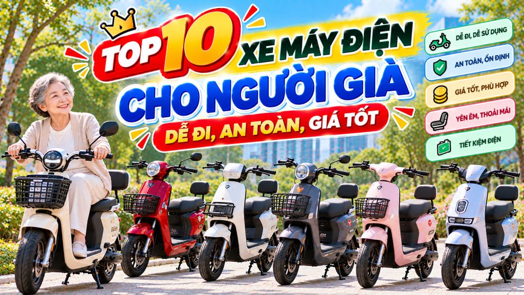 xe máy điện cho người già