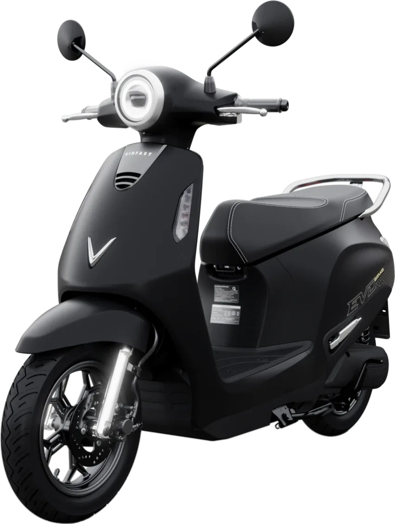 xe máy điện màu đen